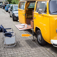 T2 Außenhalterung für Westfalia Tisch in Wagenheb
