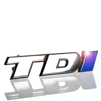 T4 TDI embleem voorzijde chroom/blauw or gallery