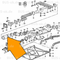 Kachelslang T3 orig.VW 251255785B 3