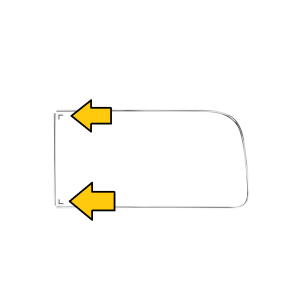 Type2 bay Clip for Window Seal Stripe OEM-Nr. 241-853-341