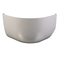 Type2 split rear right corner bottom bowl 25cm, 3.55 - 7.67,