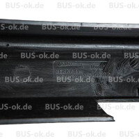 T4 Bumper, Rear, Centre Piece, Black Textured,  90-95 VW Ori