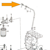 T3 Ölmessstab Ölpeilstab für Diesel 1,6l 1,7l