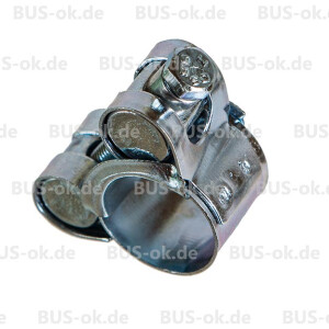 Hose clamp heavy duty for oil cooler