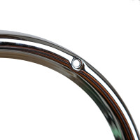 T2 Chromring Edelstahl für 1 Loch Scheinwerfer 8.73 - 7