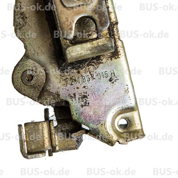 VW Bus Type2 bay cab door lock mechanism,left, used VW Original