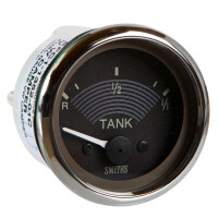 T1 Tankuhr mit Chromrand  12V bis 67. 3
