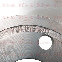 T4 Bremsscheibe Volkswagen Originalteil vorne, massiv, 260mm