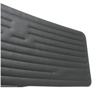 Type2 early bay door trim black premium quality Pair