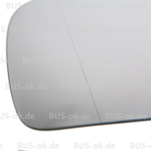 T5 electrical  Door Mirror Glass Nearside (Left), plain...