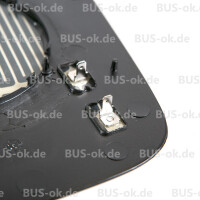 T4 Spiegelglas rechts, convex, elektrisch  701857522G 4