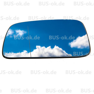 T4 Manual Door Mirror Glass wide angle, Nearside (Left)...