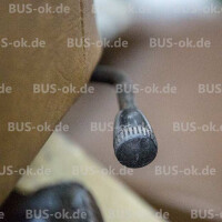 Type2 bay window Seat backrest release knob black Verglnr. 1