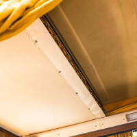 T2 bay window Westfalia White Plastic Ceiling Cover/Trim 3