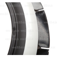 T1 whitewalls 2cm incl. RVS ringen 15" 4