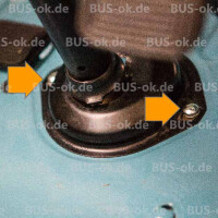 Type2 bay screw set for lower steering column OEM partnr. N 
