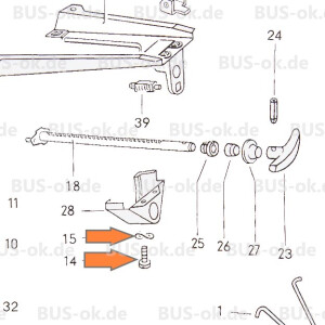 T2 schroevenset handremkapje T2 N0141395 211805243