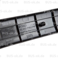 T4 Abdeckung Sicherheitsgurt schwarz, orig VW Verglnr. 70385