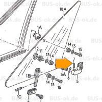 T3 Spannstift für den Ausstellfenstergriff Verglnr. N02