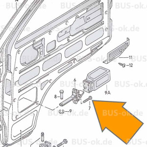 T3 schroeven deurvanger N0141405