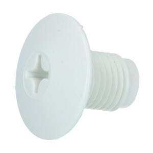 Type2 bay Plug for Seatbelt Mount Hole, White NOS orig. W...