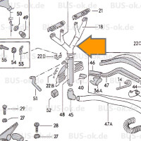 T2 Y-stuk verwarming 8.72 - 7.79  GEBRUIKT 211255477B 3