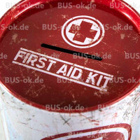 Erste Hilfe Box Spardose Blechdose Vintage 2