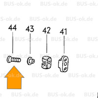 T2 Schraube für Keilpuffer Verglnr. N0142783 3