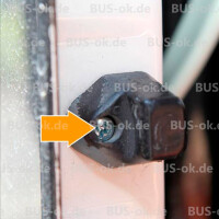 Type2 bay oval panel head screw for the buffer sliding door 