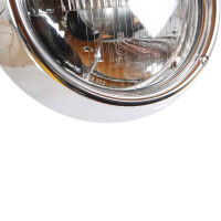 Type2 early bay Genuine Hella Headlight with chrome ring 3