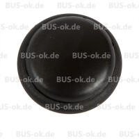 T3 Mantelhaken schwarz, orig. VW, NOS Verglnr. 255857629 01C