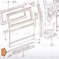 Versterkingsdeel boven dorpel T3 orig.VW 251809335 4