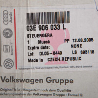 VW Polo 9n Steuergerät NEU/OVP Verglnr. 03E906033L Orig