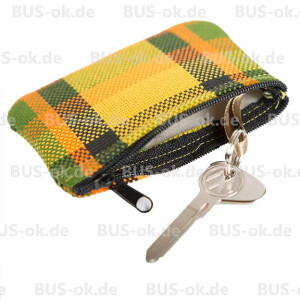 Westfalia Yellow Key pouch with zipper Exclusive