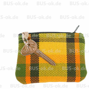 Westfalia Yellow Key pouch with zipper Exclusive