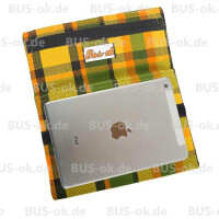 T2 Westfalia tablet/ iPad hoesje geel 2