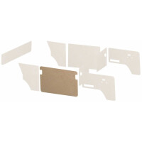Type2 bay Sliding Door Panel early bay (In 3mm Plain MDF Pre