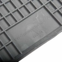 Pair of rubber mats T25 grey 2