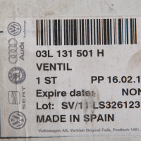 T5 EGR-Valve Genuine Volkswagen OE-Nr. 03L-131-501H 3