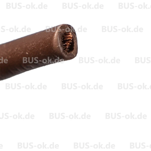 2,5mm² Elektrokabel KFZ braun 1 Me gallery