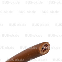 Car wire 1,5 qmm brown sold per Meter gallery