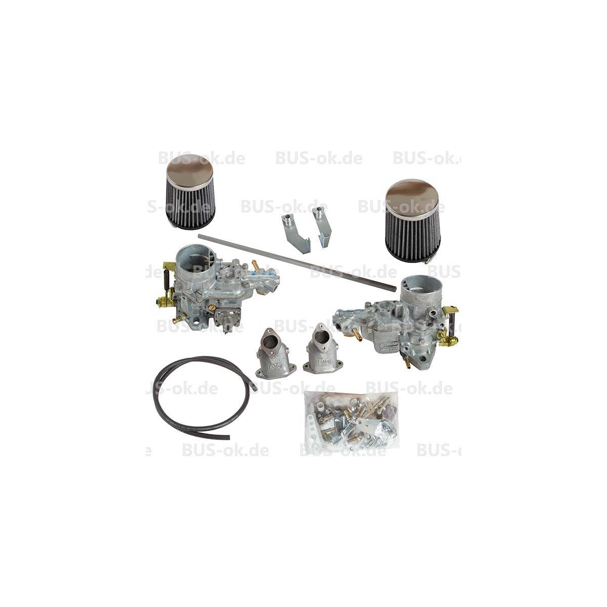 T2.WORKS Dual Weber 34 ICT Carb Kit (Twin Port) VW T2 Bay 1600cc 1971-1979