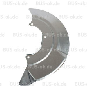 T4 backing plate front left, all VW T4 OEM partnr....