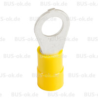 crimp-type cable socket, yellow for cable 4,0 - 6,0qmm M6 2