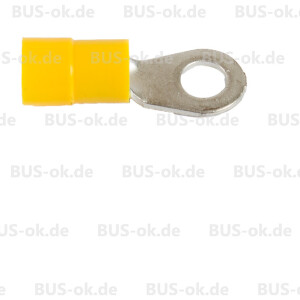 crimp-type cable socket, yellow for cable 4,0 - 6,0qmm M5