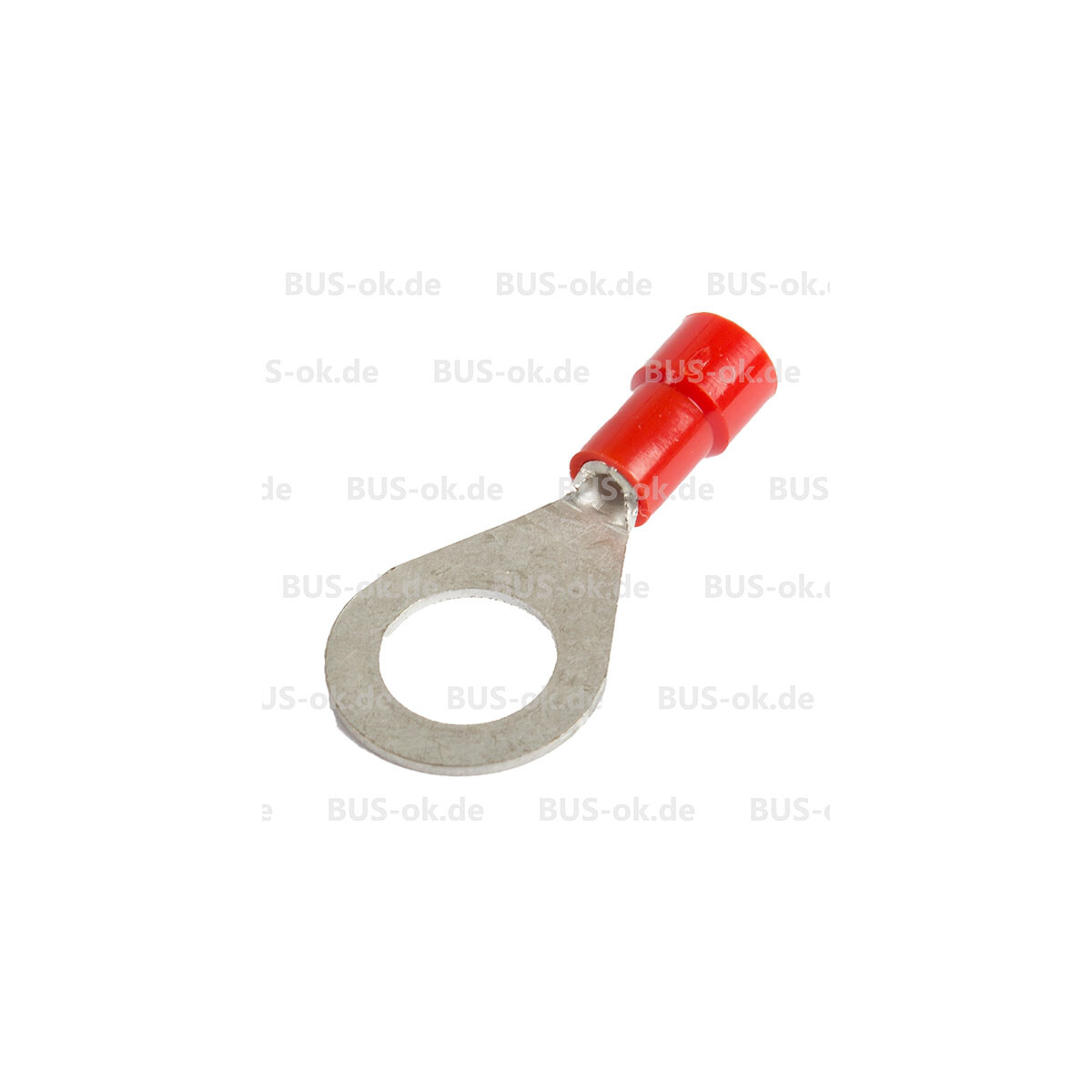 eXODA Batterijkabel 70 mm² 1,8m koperen stroomkabel met ringogen M8 rood