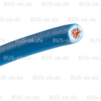 Car wire 2,5 qmm light blue sold per Met gallery