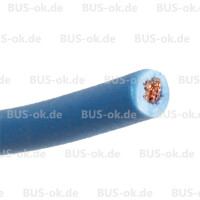 Car wire 1,5 qmm light blue sold per Met gallery