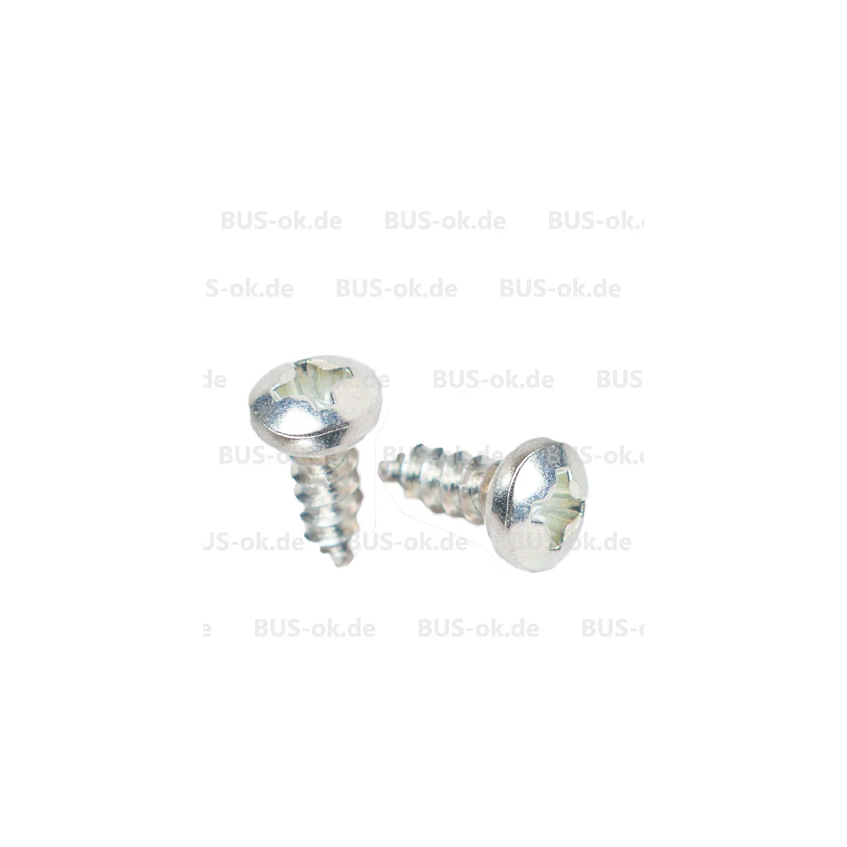 Type2 split bay screwset for numberplate lens OEM partnr....