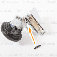 T1 T2 Spannstift für den Vorreiber links oder rechts Ve